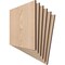 Ekena Millwork 11 3/4W x 11 3/4H x 3/8T Wood Hobby Boards, Red Oak, 6PK HBW12X12X375BRO - alternate 4